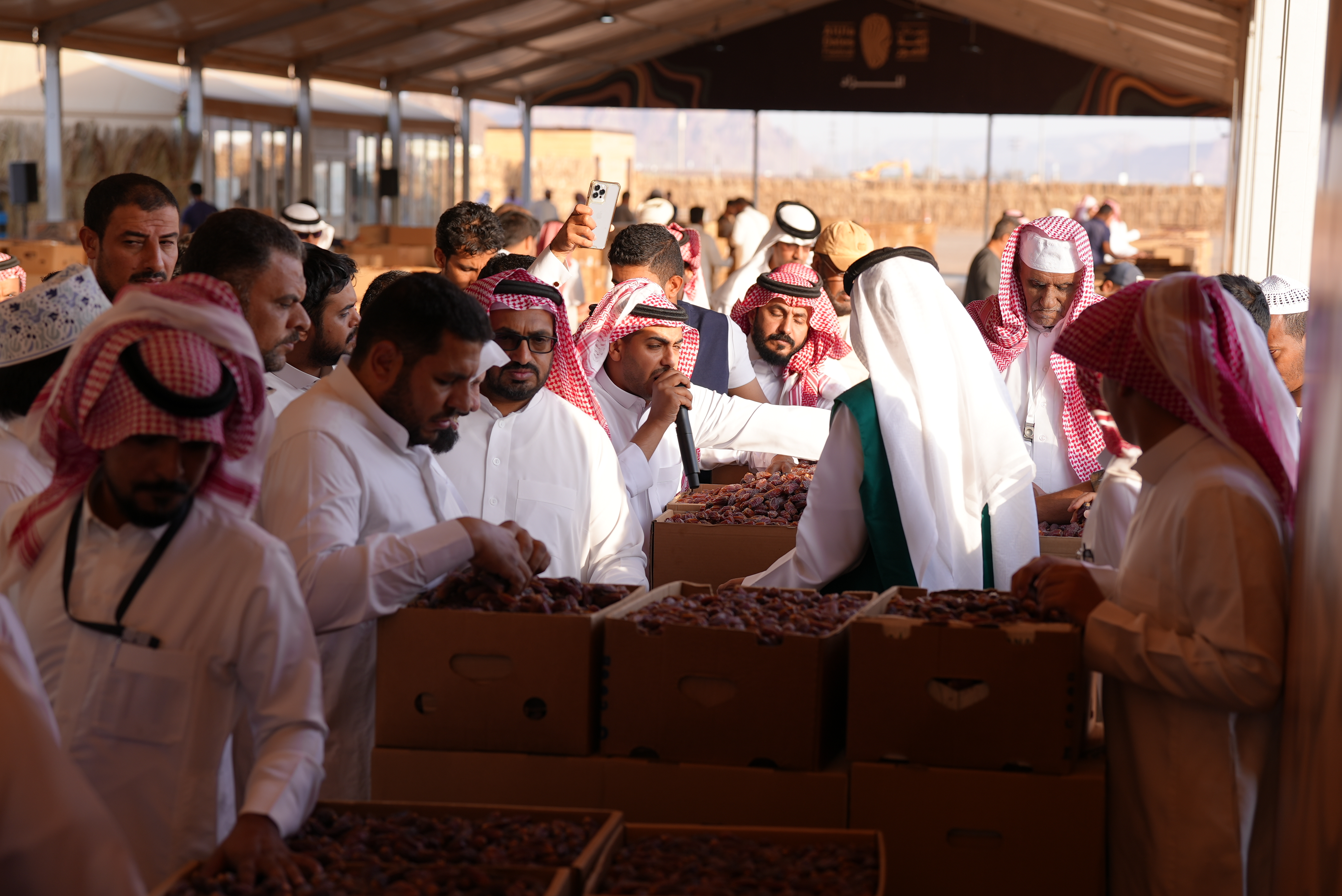 سوق التمور الموسمي في العلا